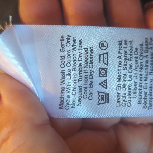 DKNY Black duster, size Large, NWT - Picture 11 of 13